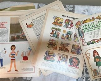 Betsy McCall Paper Doll Cut-Outs