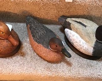 Carved Ducks