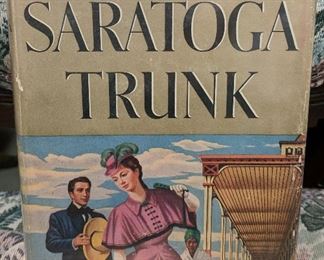 Edna Ferber 1941 Signed Book First Edition of "Saratoga Trunk"