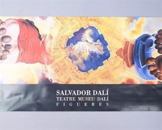 Salvador Dali Teatre Museu Dali Figurines Vintage Poster
