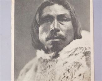 Tooktoo Chief of Sikoslingmuit Eskimos Southern Baffin Land Period Photo 9"