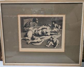 Federico Castellon print 15 1/4" x 12 1/4" 