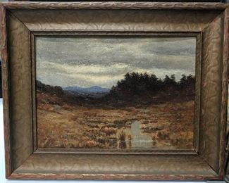 Adirondack Oil Painting 18 1/2" x 14 1/2"