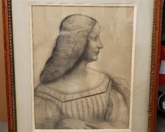 Da Vinci - Isabella Print 30 1/2" x 25 3/8"