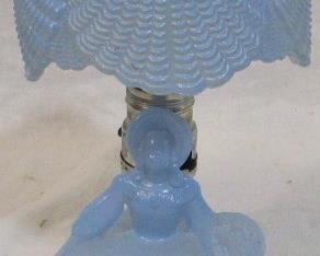 Vintage glass lamp