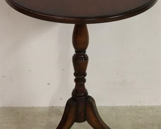 Butler inlaid candle stand