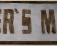 Farmer's market sign