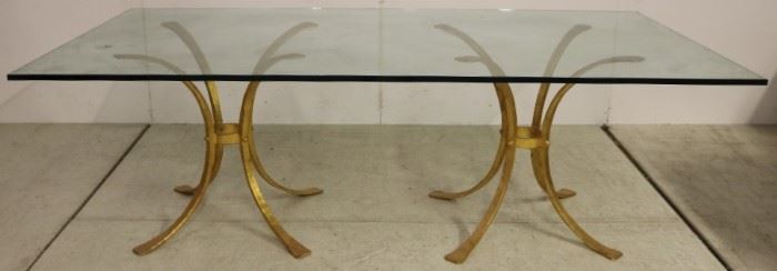 Modern History retro gilded dining table
