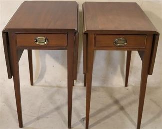Craftique pair Pembroke tables