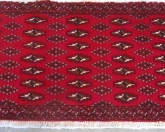 2.1 x 4.9 Turkoman rug