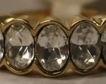 Gold over sterling ring