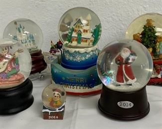 Assorted Snow Globes