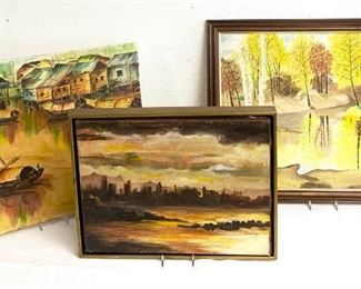 Original Paintings by Various Artists