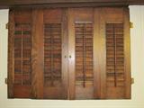 1 of 2 sets of Shutters