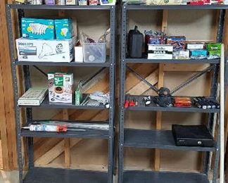 STEEL SHELVING AND HARDWARE