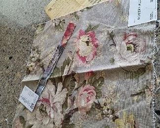ROBERT ALLEN FLORAL USED FOR DRAPERY, FOR SALE