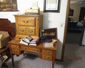 Night Stand on Desk not available.  All other items remain for sale.