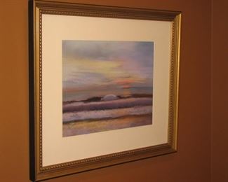 Original oil on canvas, matted and framed by local Barrington artist
