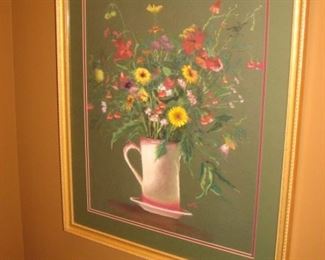 Original watercolor, matted and framed by local Barrington artist