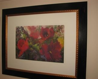 Original watercolor, matted and framed by local Barrington artist