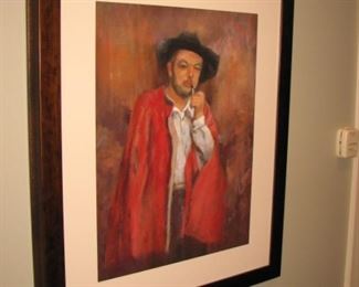 Original oil on canvas matted and framed by local Barrington artist