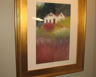 Original oil on canvas matted and framed by local Barrington artist