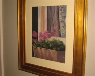 Original oil on canvas matted and framed by local Barrington artist