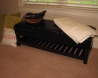 bench with storage