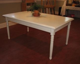 White crafting table