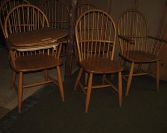 6 spindle chairs