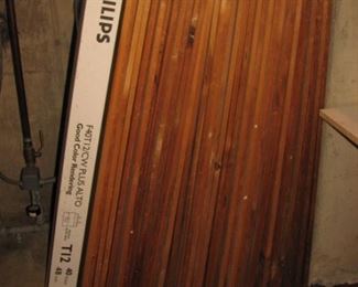 extensive shelving