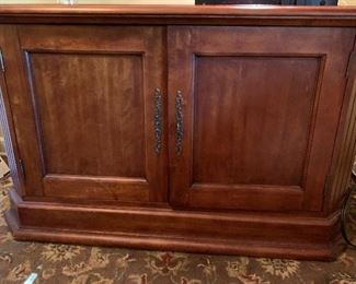 Solid Wood Armoire - Bottom Section