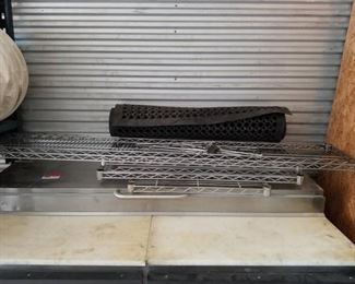 Metro Rack Shelving and Rubber Mat