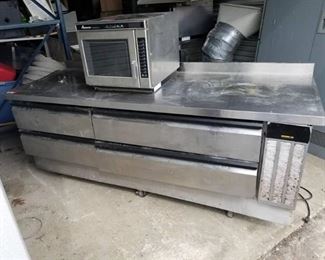 Silver King Refrigerated Work Table