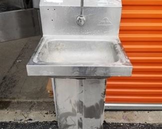 Advance Tabco Foot Activated Hand Sink