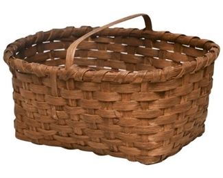 76. Split White Oak Basket
