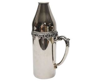 97. Silver Plated Wine Decanter