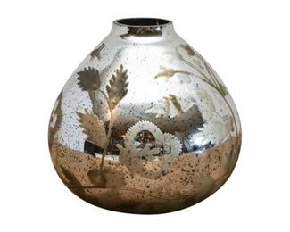 112. Mercury Glass Vase
