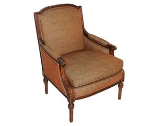 132. Louis XVI Style Armchair by E J VICTOR