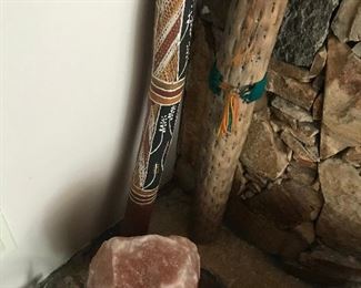 Rain Sticks, Natural Salt Rock