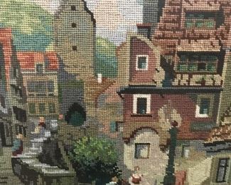 Needle Point Artwork 