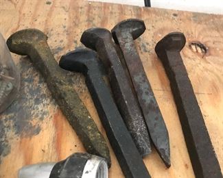 Antique Rail Road Spikes
