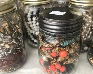 Jars of Jewelry
