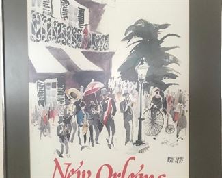 New Orleans Framed Posters