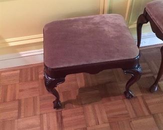 Queen Anne footstool