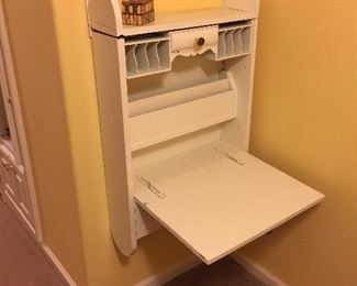 Wall mount child’s desk