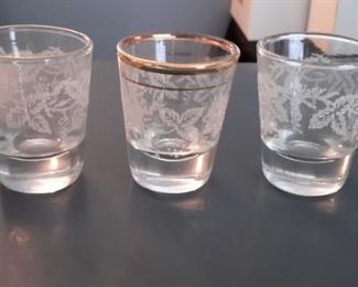 Steuben shot glasses