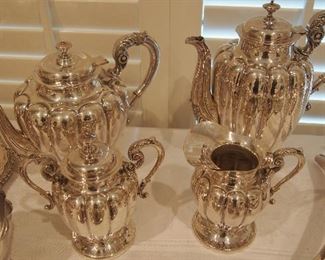 Mexican Sterling Tea & Coffee Service