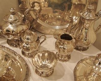 Mexican Sterling Tea & Coffee Service