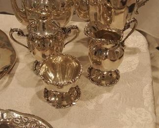 Mexican Sterling Tea & Coffee Service